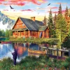 Eurographics - Dominic Davison - The Fishing Cabin - 1000 piece jigsaw puzzle Sale
