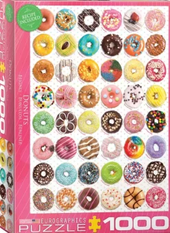 Eurographics - Donuts Tops - 1000 Piece Jigsaw Puzzle Outlet