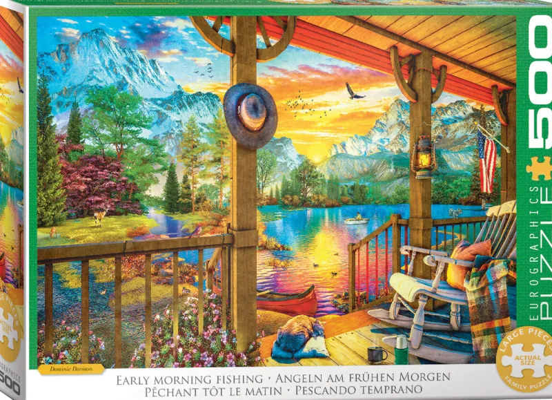 Eurographics - Early Morning Fishing - 500 pieces Outlet