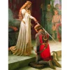 Eurographics - Edmung Blair Leighton - The Accolade - 1000 piece jigsaw puzzle Online