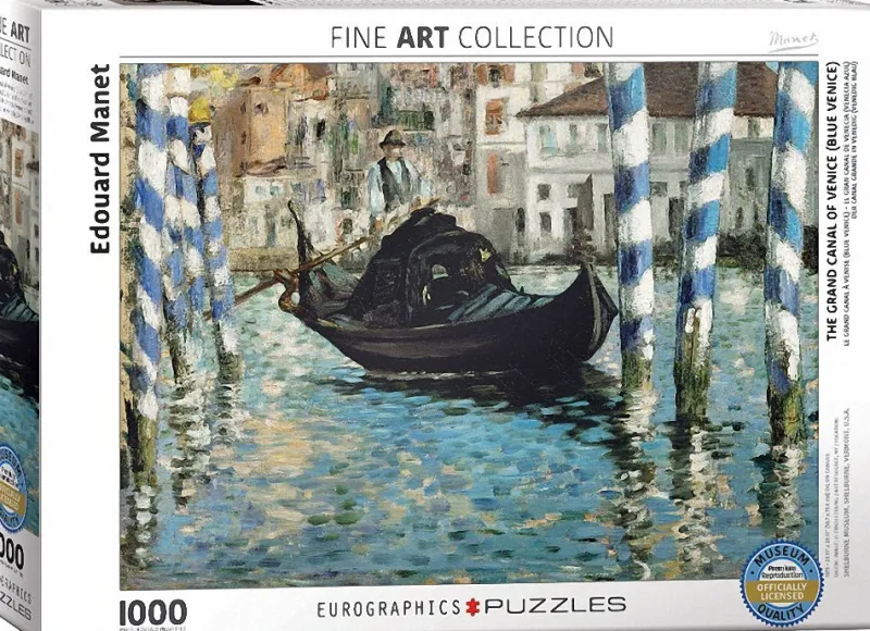 Eurographics - Edouard Manet - Le Grand Canal, Venice - 1000 Piece Jigsaw Puzzle Outlet