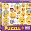 Eurographics 6100-0869 Emojipuzzle - Fear 100 Piece Jigsaw Puzzle Outlet