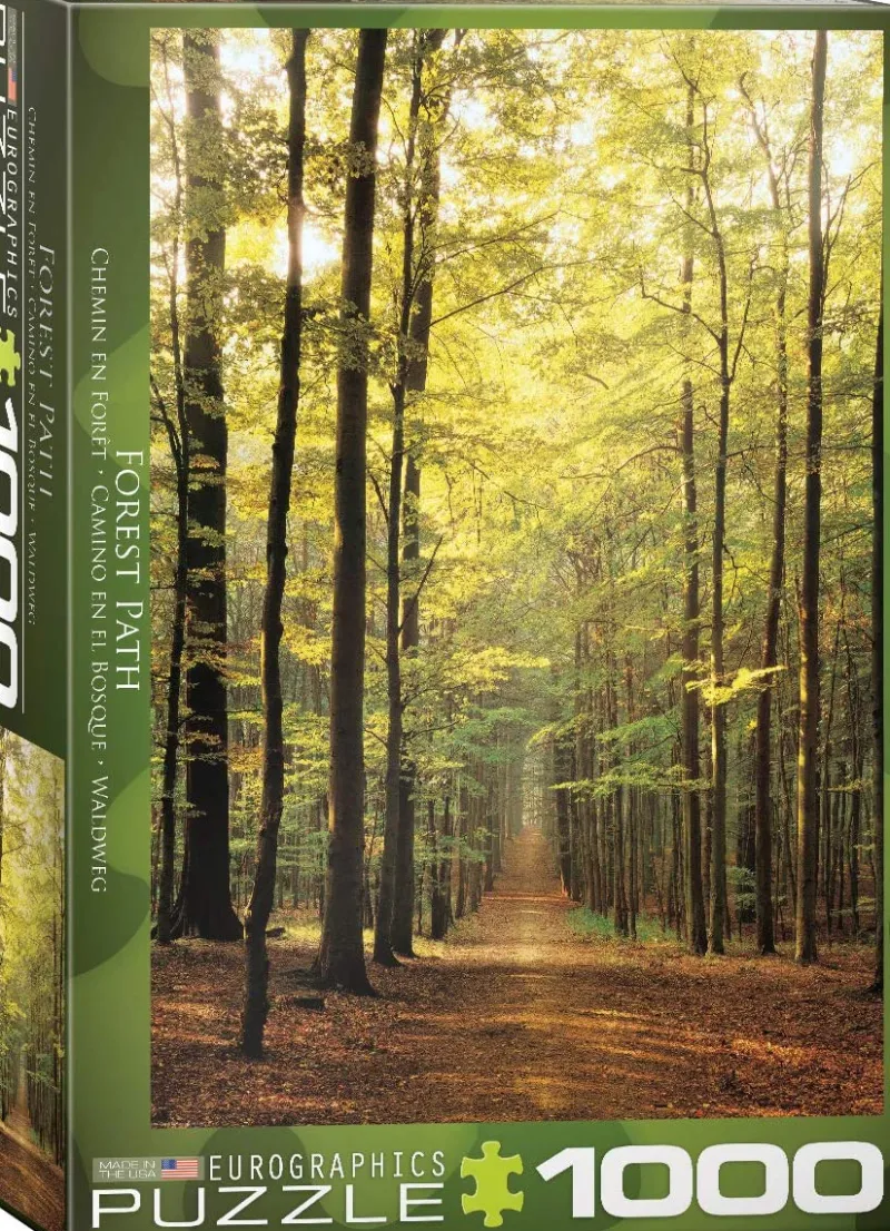 Eurographics - Forest Path - 1000 Piece Jigsaw Puzzle Outlet