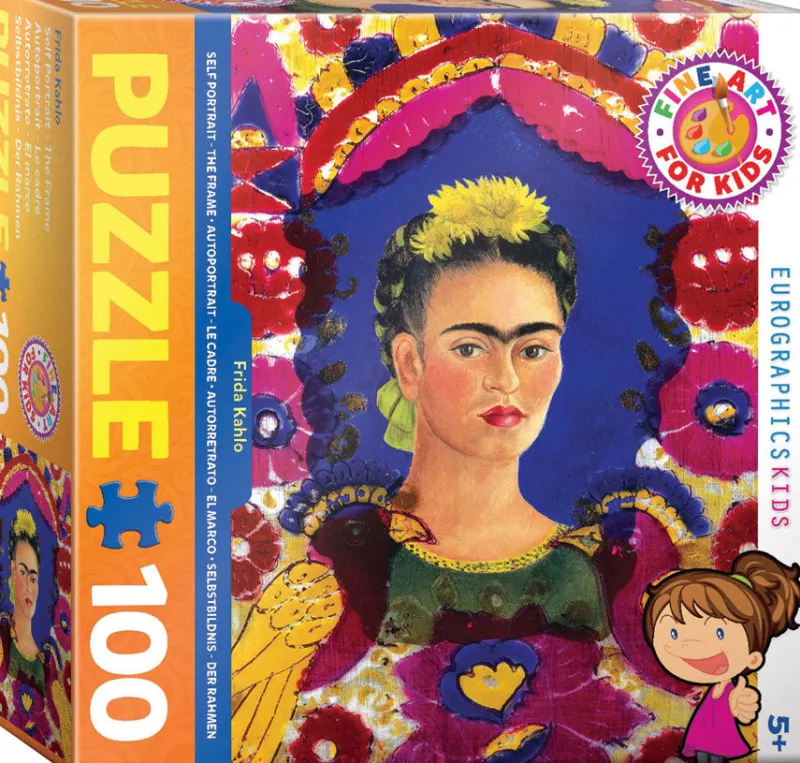 Eurographics - Frida Kahlo - Self Portrait - The Frame - 100 pieces Outlet