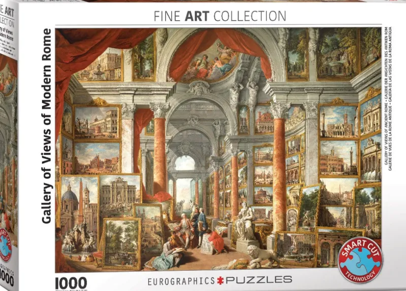 Eurographics - Gallery of Views of Modern Rome - 1000 Piece New
