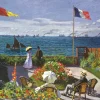 Eurographics - Garden at Sainte-Adresse - 1000 Hot