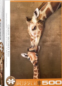 Eurographics - Giraffe Mother's Kiss - 500 pieces Outlet