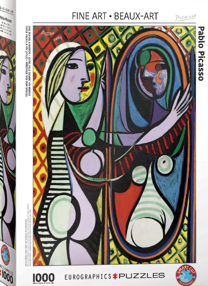 Eurographics - Girl Before a Mirror - 1000 pieces Clearance