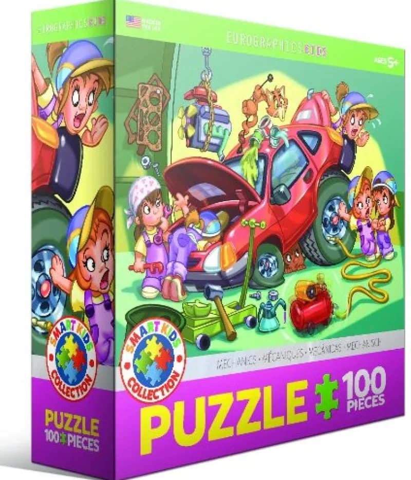 Eurographics 6100-0650 Girl Power - Mechanics 100 Piece Jigsaw Puzzle Best