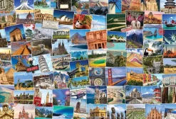 Eurographics - Globetrotter World - 2000 Piece Jigsaw Puzzle Online