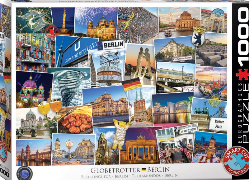 Eurographics - Globetrotter Berlin - 1000 pieces Hot