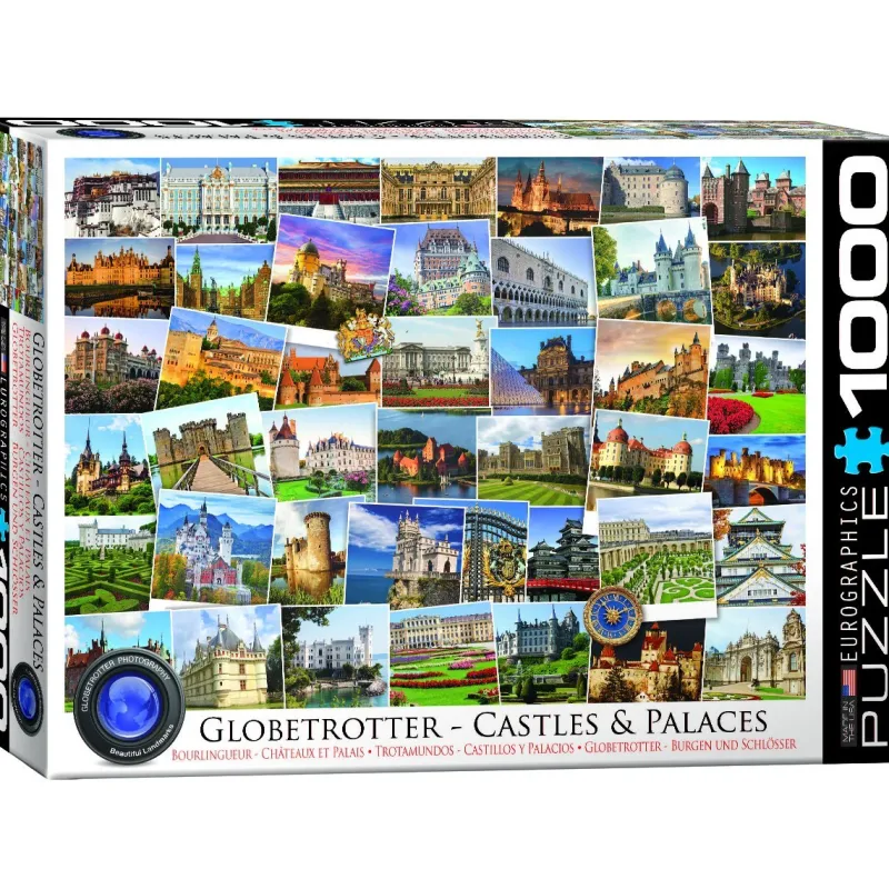 Eurographics 6000-0762 Globetrotter - Castles and Palaces - 1000 Piece Jigsaw Puzzle Sale