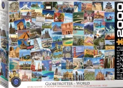 Eurographics - Globetrotter World - 2000 Piece Jigsaw Puzzle Online