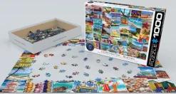Eurographics - Globetrotter Beaches - 1000 Piece Jigsaw Puzzle Best