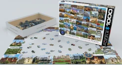 Eurographics 6000-0762 Globetrotter - Castles and Palaces - 1000 Piece Jigsaw Puzzle Sale