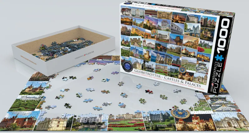 Eurographics 6000-0762 Globetrotter - Castles and Palaces - 1000 Piece Jigsaw Puzzle Sale