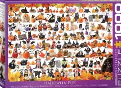 Eurographics - Halloween Puppies and Kittens - 1000 Piece Jigsaw Puzzle Sale