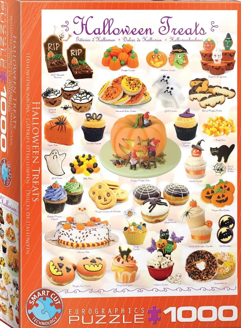 Eurographics - Halloween Treats - 1000 Piece Jigsaw Puzzle New