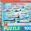 Eurographics - History of Aviation - 100 pieces New