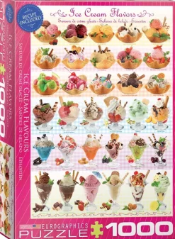 Eurographics - Ice Cream Flavours - 1000 Piece Jigsaw Puzzle Discount