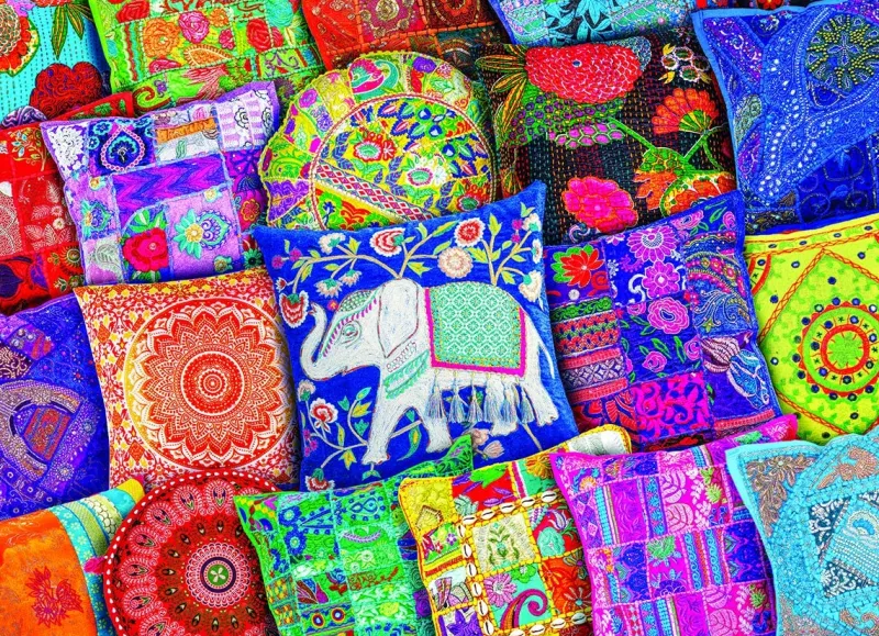 Eurographics - Indian Pillows - Yellowknife - 1000 Piece Jigsaw Puzzle Sale