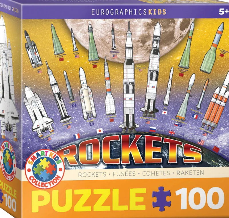 Eurographics - International Space Rockets (Special Offer) - 100 pieces New