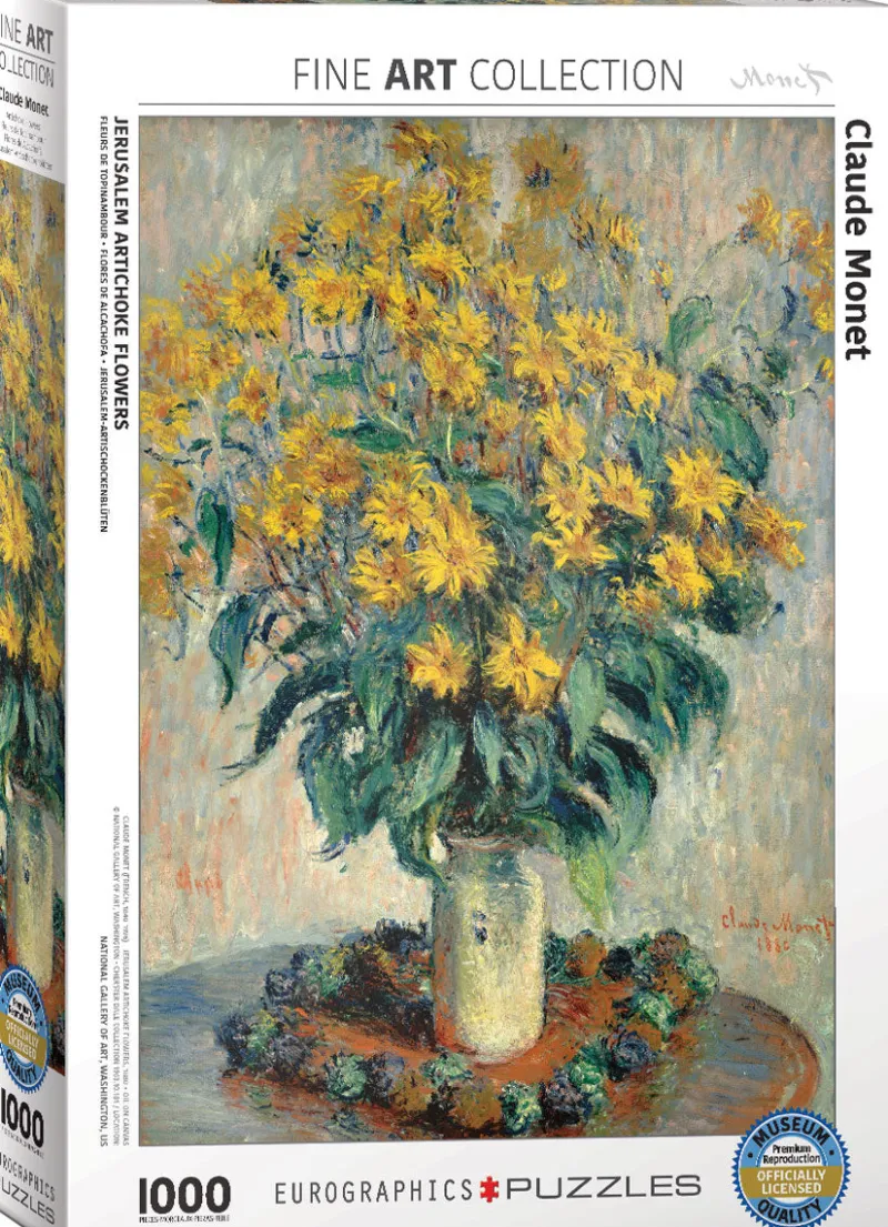 Eurographics - Jerusalem Artichoke Flowers - 1000 Piece Jigsaw Puzzle Discount