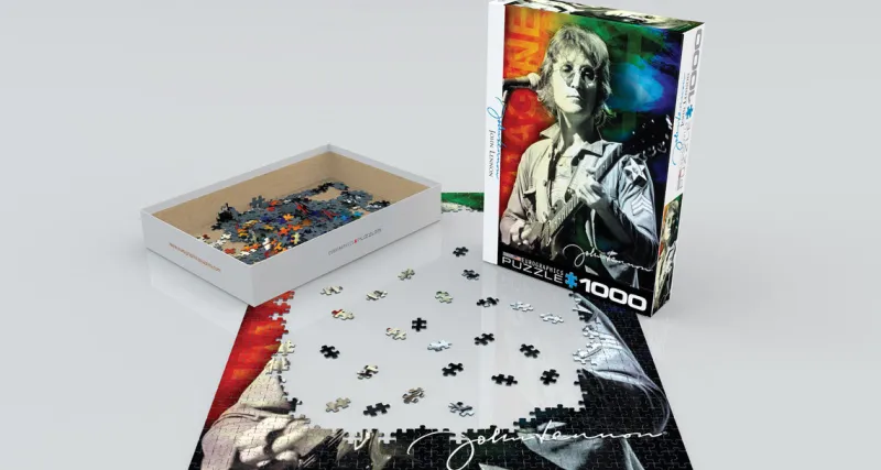 Eurographics - John Lennon - 1000 Piece Jigsaw Puzzle New
