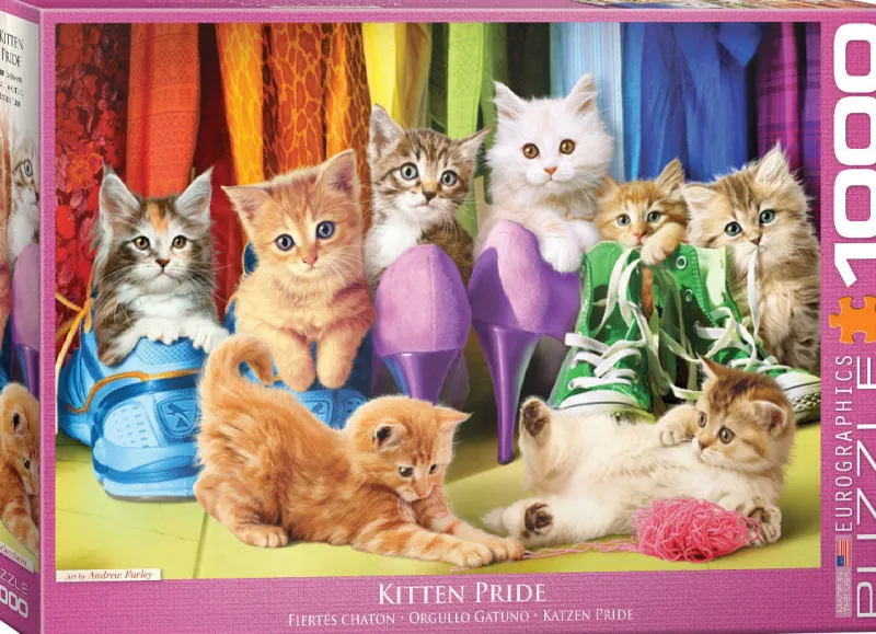 Eurographics - Kitten Pride - 1000 Piece Jigsaw Puzzle Best