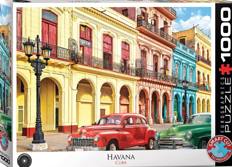 Eurographics - La Havana Cuba - 1000 Piece Jigsaw Puzzle Best
