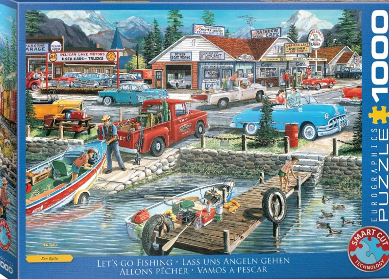 Eurographics - Let’s go Fishing - 1000 Piece Hot