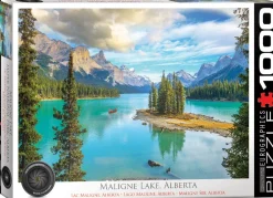 Eurographics - Maligne Lake, Alberta - 1000 Piece Jigsaw Puzzle Clearance