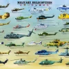 Eurographics 8500-0088 Military Helicopters 500 Piece Jigsaw Puzzle Clearance