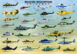 Eurographics - Military Helicopters - 1000 Piece Jigsaw Puzzle Fashion