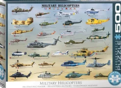 Eurographics - Military Helicopters - 500 pieces Sale