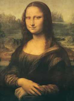 Eurographics - Mona Lisa by Leoanardo da Vinci - 1000 Piece Jigsaw Puzzle Clearance