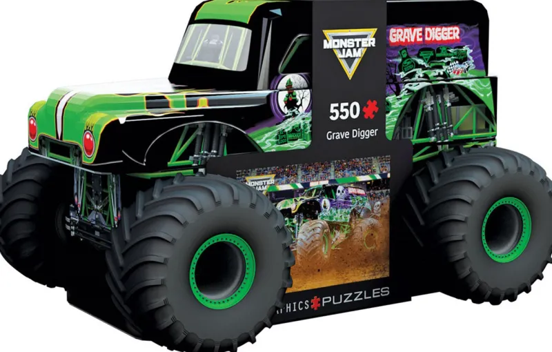 Eurographics - Monster Jam - Grave Digger Tin - 550 (Tin) pieces Outlet