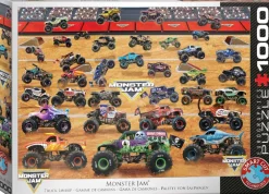 Eurographics - Monster Jam - Truck Lineup - 1000 Piece New