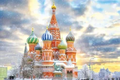 Eurographics - Moscow Russia - 1000 Piece Jigsaw Puzzle Best