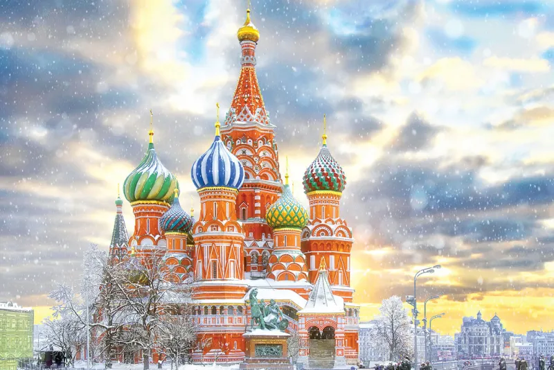Eurographics - Moscow Russia - 1000 Piece Jigsaw Puzzle Best