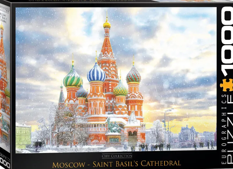 Eurographics - Moscow Russia - 1000 Piece Jigsaw Puzzle Best