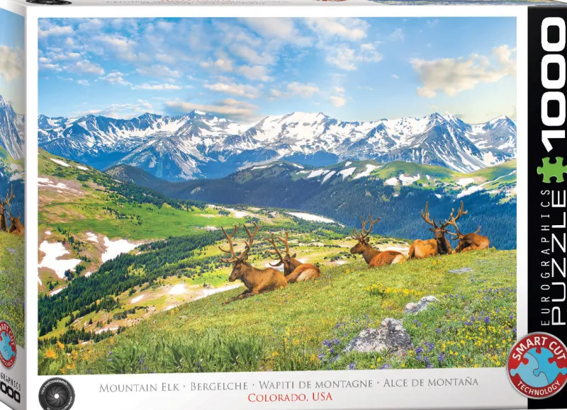 Eurographics - Mountain Elks - Colorado - USA - 1000 pieces Hot