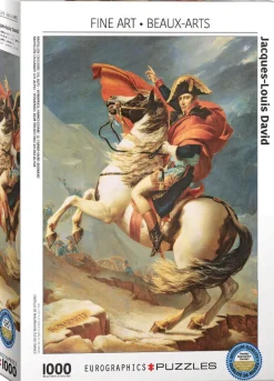 Eurographics - Napoleon Crossing the Alps - 1000 Piece Jigsaw Puzzle Online