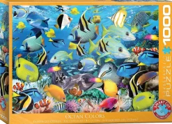 Eurographics - Ocean Colors - 1000 Piece Jigsaw Puzzle Clearance