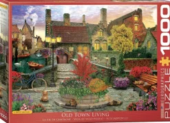 Eurographics - Old Town Living - 1000 Piece Jigsaw Puzzle Online