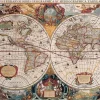 Eurographics - Orbis Geographica World Map - 1000 Piece Jigsaw Puzzle Fashion