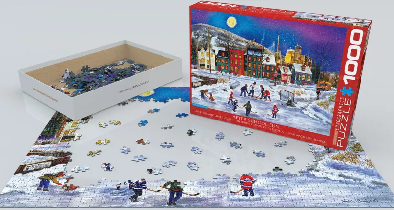 Eurographics 6000-5335 Patricia Bourque - After School - 1000 Piece Jigsaw Puzzle Best
