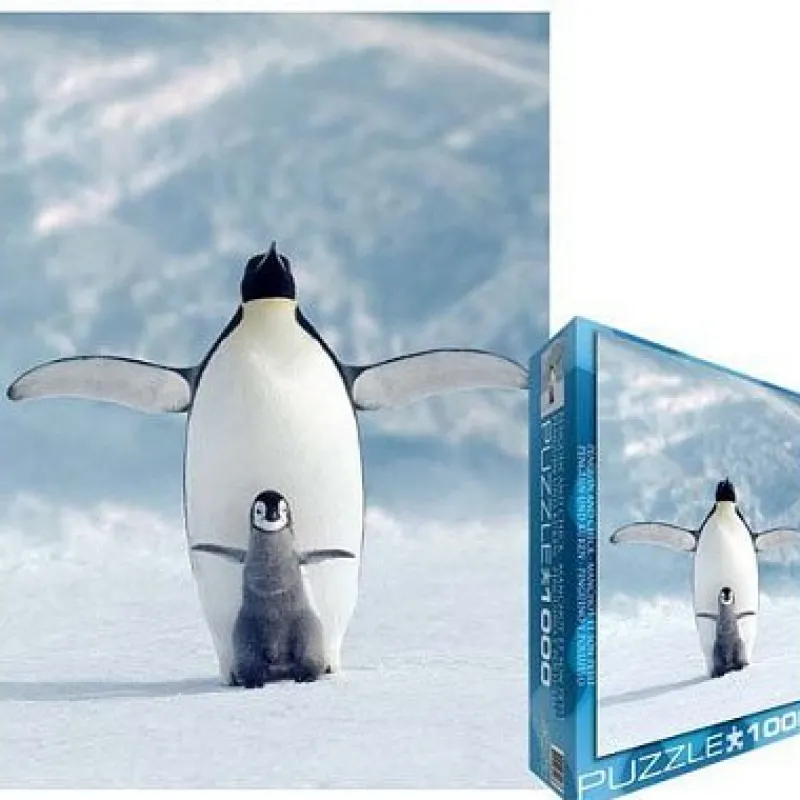 Eurographics - Penguin and Baby - 1000 piece jigsaw puzzle Clearance