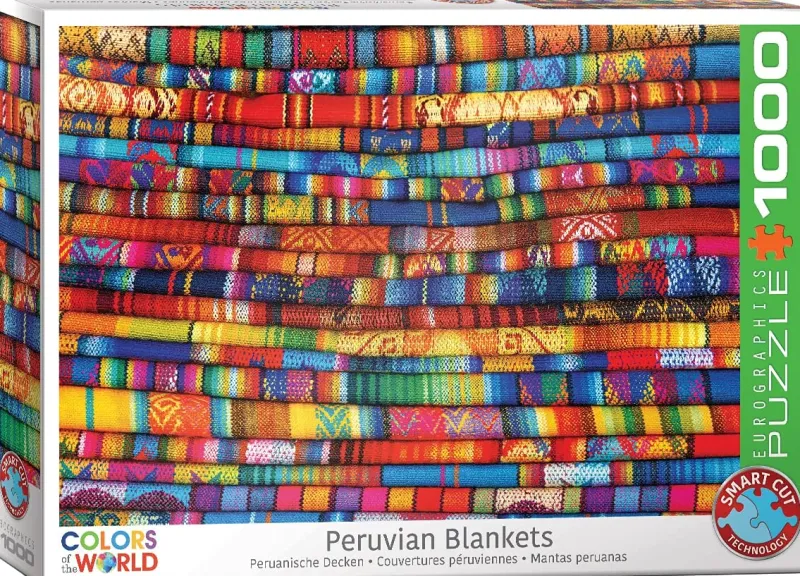 Eurographics - Peruvian Blankets - 1000 Piece Jigsaw Puzzle New