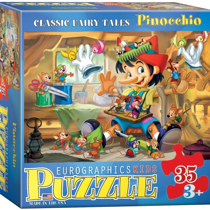 Eurographics 6035-0421 Pinocchio 35 piece jigsaw puzzle Fashion
